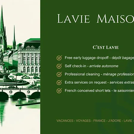 Lavie Maison - Basement Front Palais Royal Appartamento